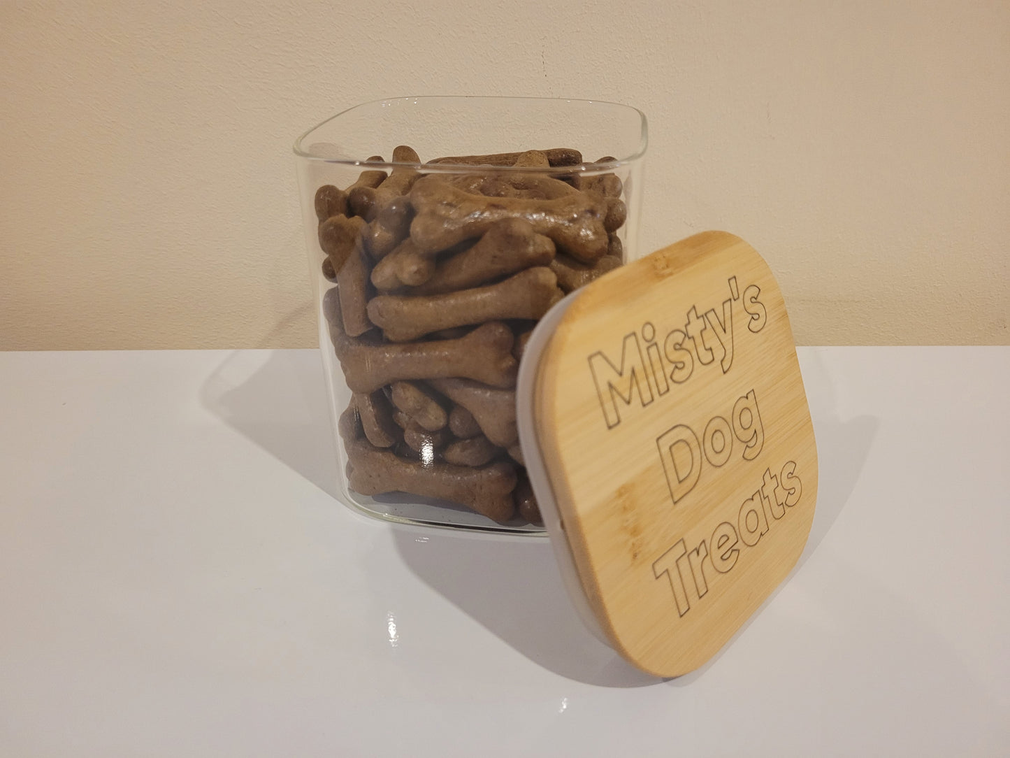 Personalised Dog Treats Jar - A Perfect Treat for Your Furry Friend!