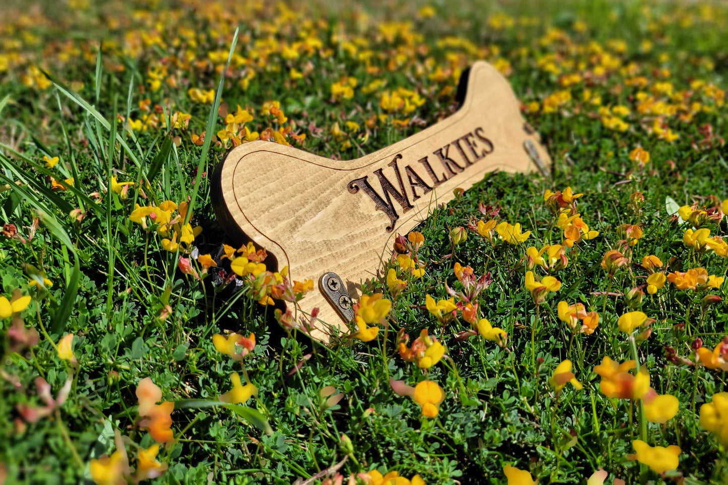 Dog Leash Holder - Walkies Solid Wood